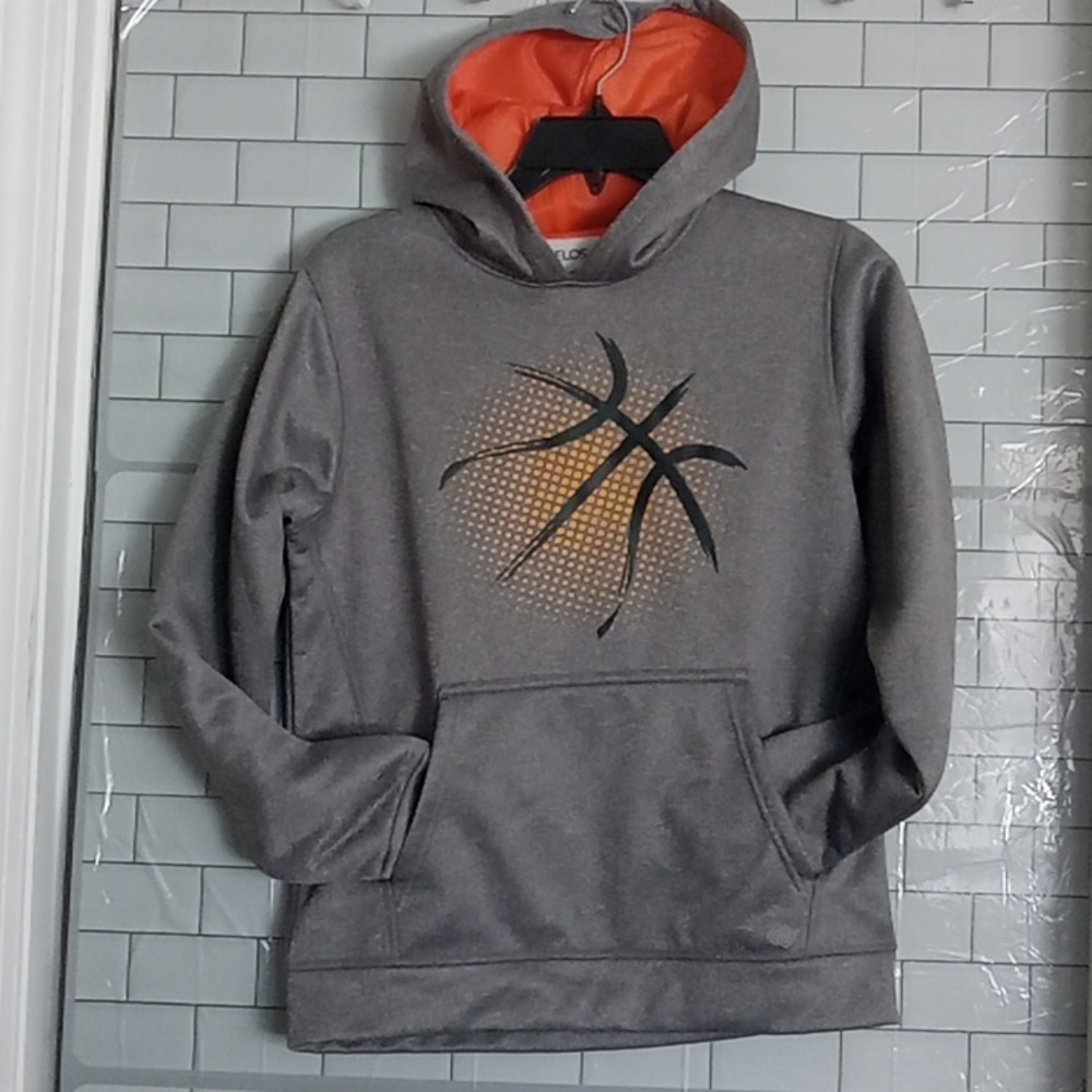 Boys Gray Hoodie Size Large Zelos  Bundle and save!